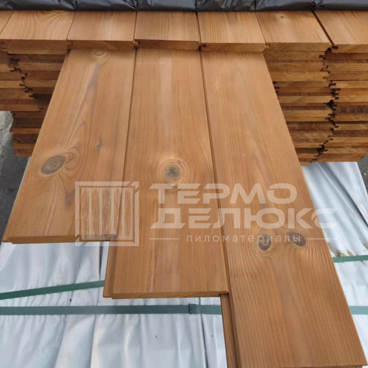 Имитация бруса из термососны сорт A 18x140x3м 2